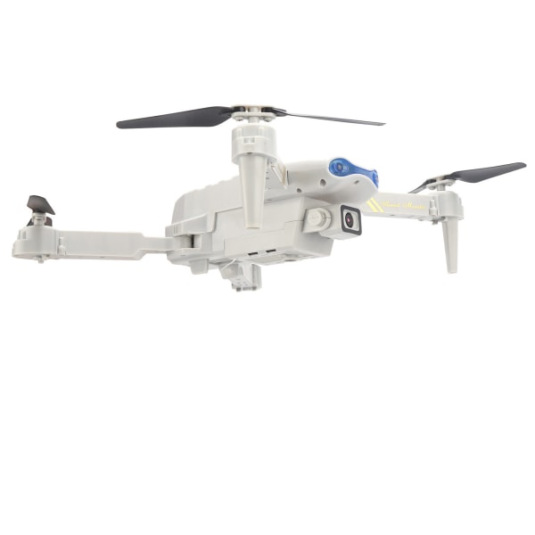 Fjernkontroll 4K Kameradrone sammenleggbar 4-akset RC Quadcopter modellleketøy med LED-lys Enkeltkamera