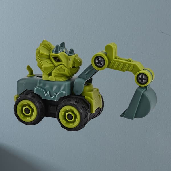 Dinosaur Theme Kids Construction Vehicles Dinosaur Theme Educational Engineering Trucks Excavator