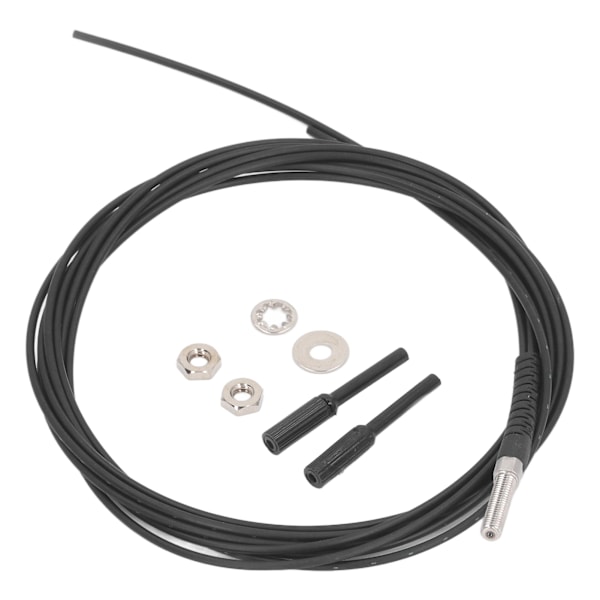 Fiberoptisk sensor 0 til 540 mm testområde M3 tråd lineær refleksjon optisk fibersensor sondeskabel