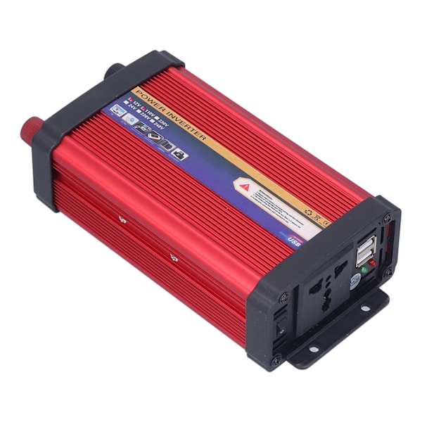 Auton invertteri muokattu siniaalto muuntaja kaksi USB-porttia 650W nopea lataus työmatkoille 12V‑110V