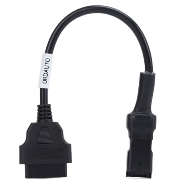 4-pin OBD Diagnostic Cable Adapter OBD2 Extension Connector Replacement for Ducati Motorcycles