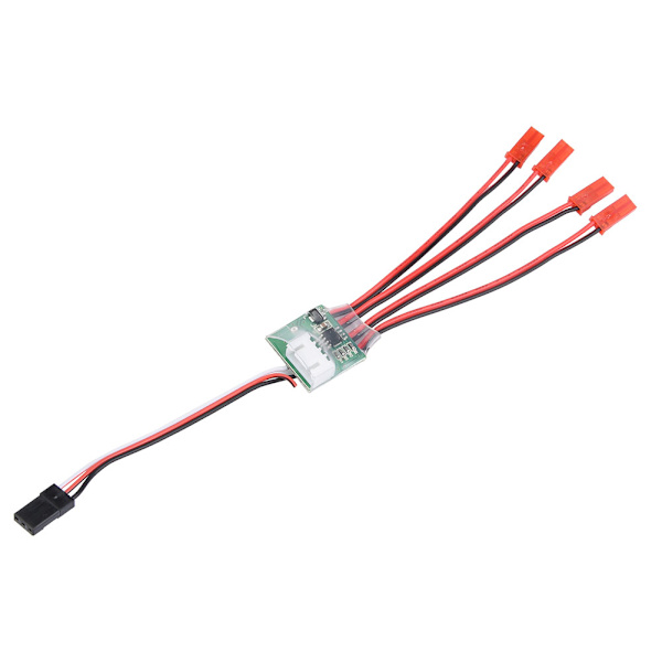RC Flyvemaskine Tilbehør LED Lysbånd Controller til fjernstyrede fly (3S)