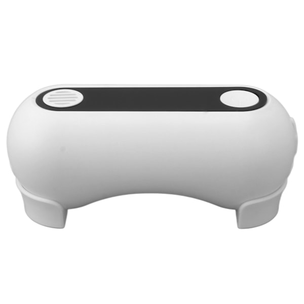 Vit Automatisk Toalettspolare Hands Free Non Touch Beröringsfri 0,25S Induktion Toalettspolningsverktyg 2000mAh