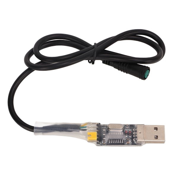 Elcykel USB programmeringskabel Plast 5-pin hona USB2.0 Plug Mid Drive Motor Programmeringskabel för BBS01 motor