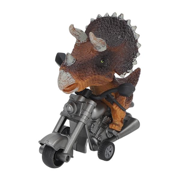 Dinosaur Riding Motorcykel Simulering Utsökt interaktiv pedagogisk Tröghet Motorcykelleksaker för barn över 3 år Gul