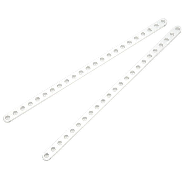 2st 23 reiän alumiininen tasopalkkirobotit Tarvikkeet 4 x 8 x 184 mm 3102-0023-0184