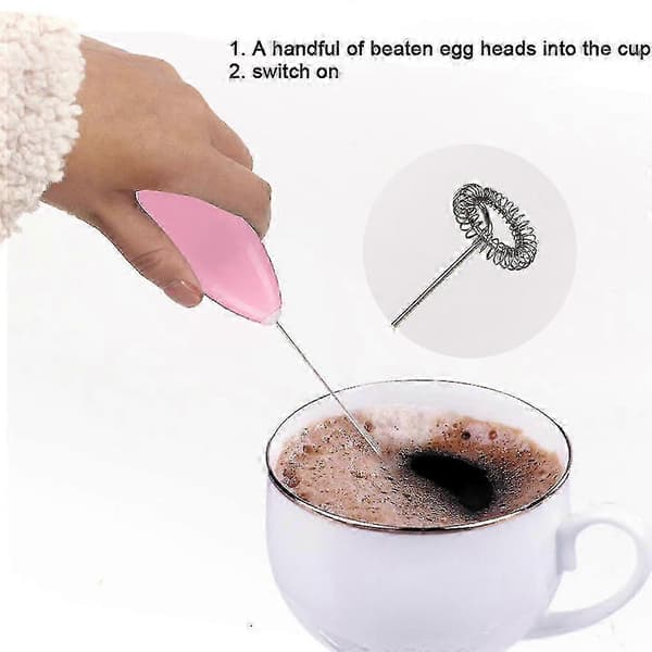 Håndholdt melkeskummer, kaffevisp, elektrisk 25-26