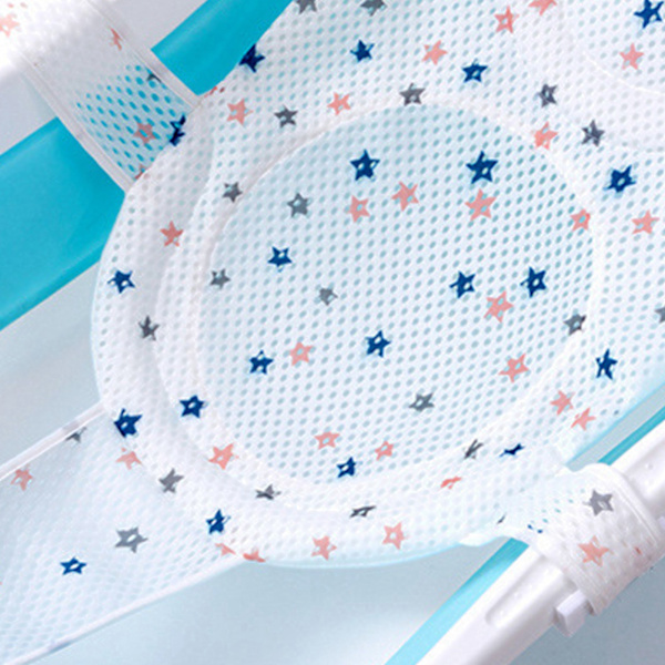 Babybade-net Skridsikker mesh Behagelig babybade-sitsstøttenet med 5 sikkerhedsstøttehjørner til Baby Newborn Star