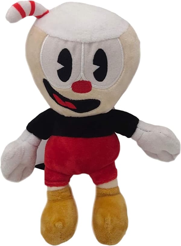 st Cuphead plysjbamser Mugman spillbamser eventyr myk[LD]