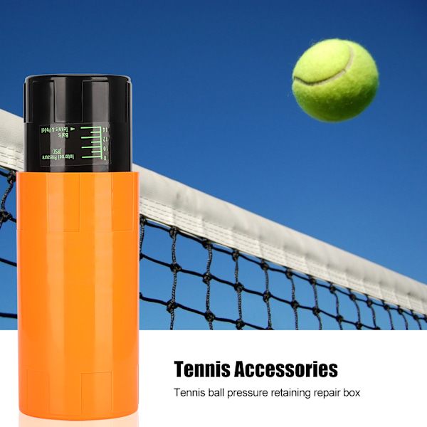Tennisboldboks Trykbevarende Reparationsopbevaring Beholder Sporttilbehør