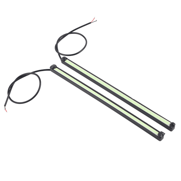 Vandafast COB Dagkørelys Høj Lysstyrke LED DRL Bil Modificeringslampe 21CM Isblå