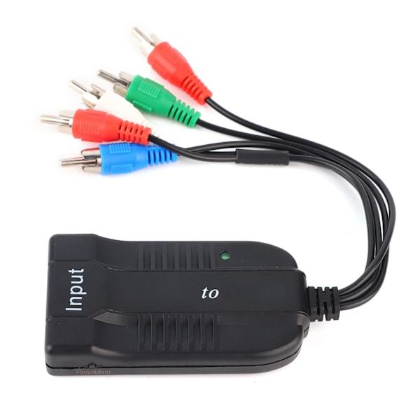 HDMI-YPBPR-kaapeliadapteri HDMI-videoon R/L 1080P Komponentti Audio Video -muunnin