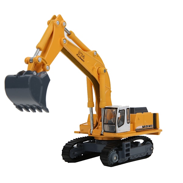 1:87 Simuleringsgrävmaskin med rullbar bandlegering Engineering Bilmodell Barngåva