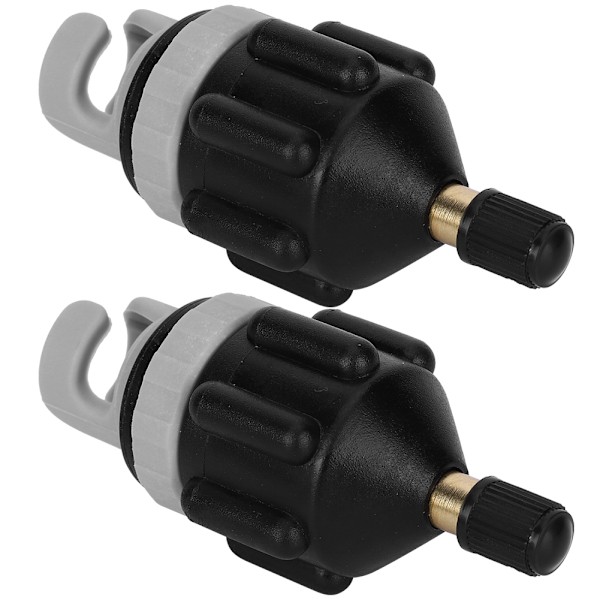 2 stk Luftpumpe Oppblåsbare Adapterhoder for Surfboard, Padlebrett, Kanotilbehør - Svart