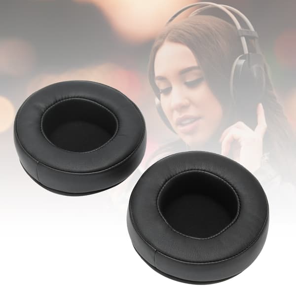Universelle udskiftnings ørepuder til stereo headset - 2 pak