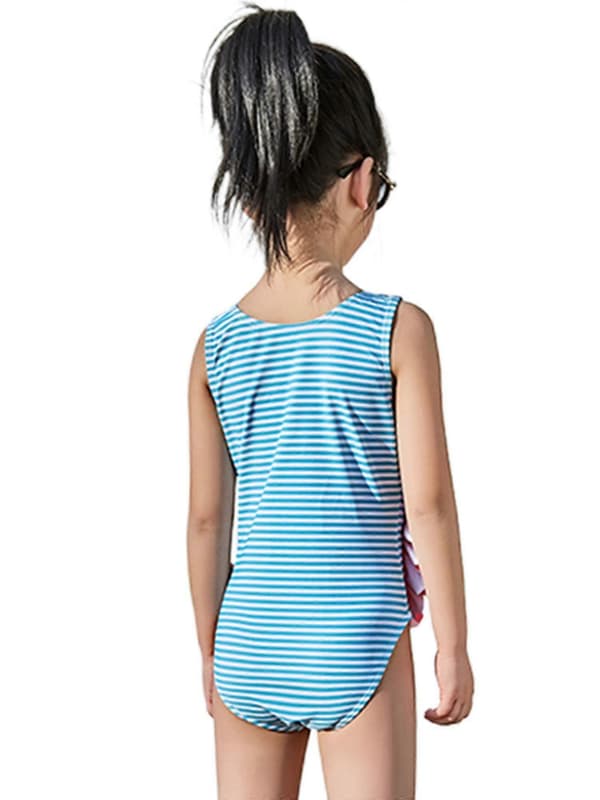 Badedragt med flamingomotiv 4-5 Years