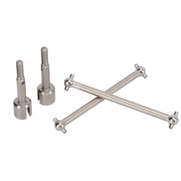 Bageste Drivaksel Solid Axle RC Rustfrit Stål Bageste Drivaksel Velegnet til Fjernstyringsentusiaster
