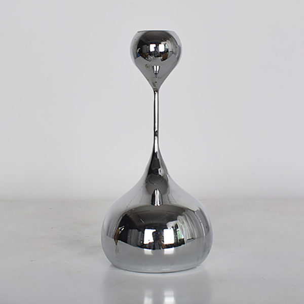 Ljushållare Ornament Rostfritt stål Ljusstakehållare Hushållsskrivbord Skulptur Dekoration Sliver A Typ