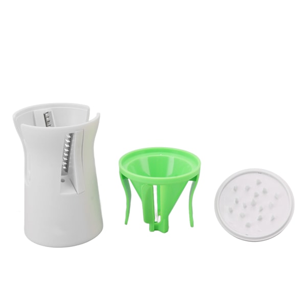 Handheld Spiralizer Vegetable Slicer Detachable Ergonomic ABS Handheld Vegetable Spiralizer for Kitchen