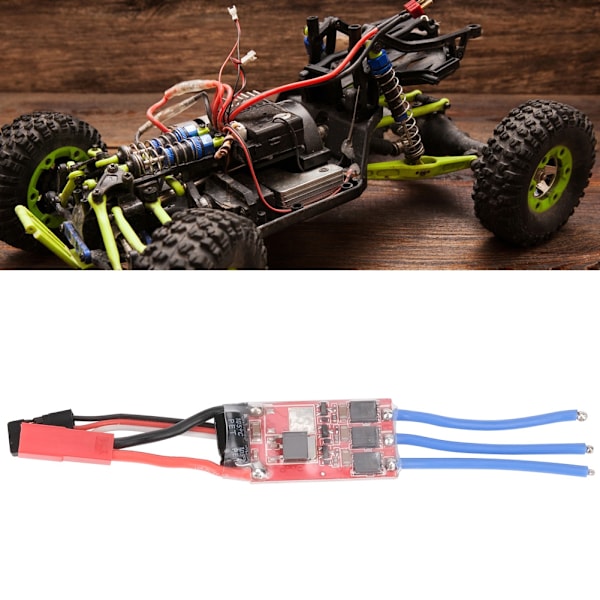 15A 2-4S ESC elektroninen nopeudensäädin lisävaruste 1/28 1/24 RC-automallille