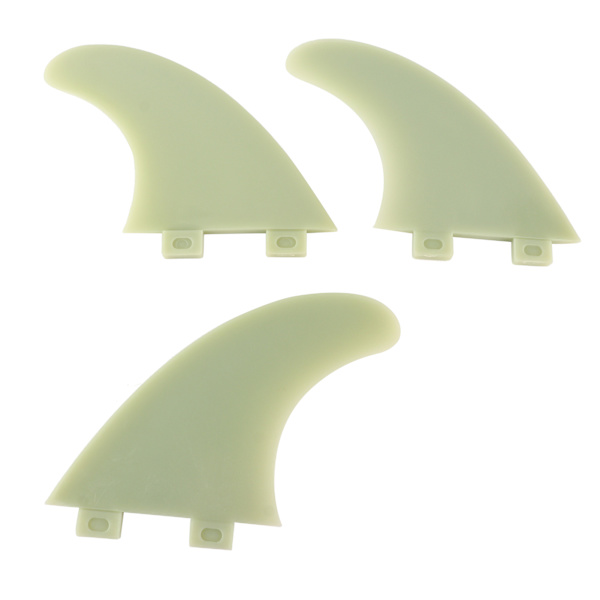 3st Surfboard Tail Fin Lättvikt Surf SUP Fins Set för Long Board Surfboard Tail