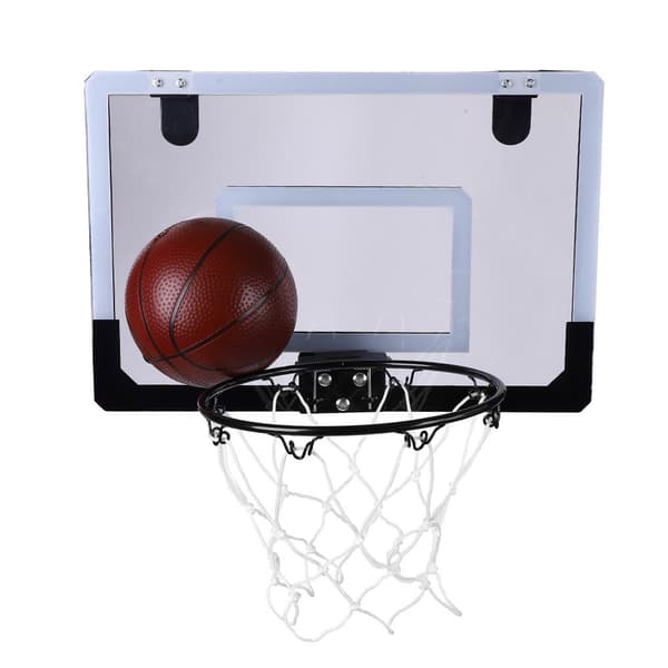 Mini Basketbollsystem för inomhusbruk, Backboard Hoop Kit, Dörr- och väggmonterad leksak för barn