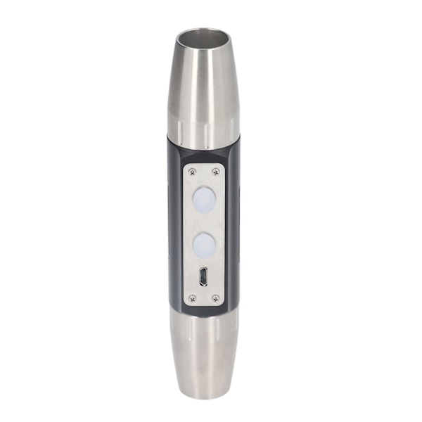Identifiering Ficklampa Super Bright USB Uppladdningsbar Quad LED Bärbar Jade Smycken Bedömningsljus