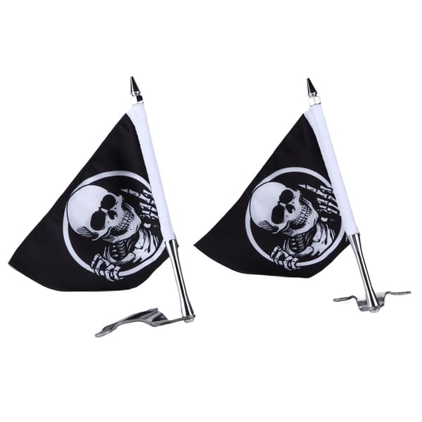 Skull Flag Trunk Lock Mount Kit til Gold Wing Tour DCT 2018-2020
