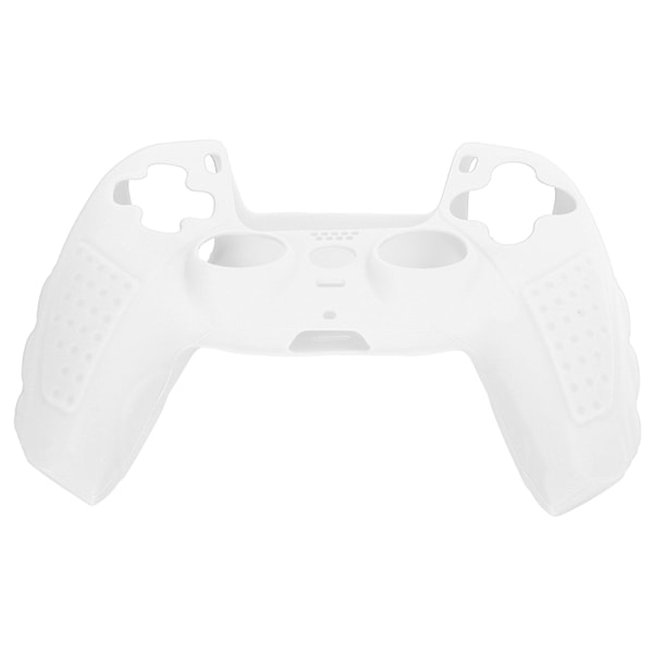 Matvarekvalitet sklisikkert silikon spillkonsoll beskyttelse Gamepad Håndtak for PS5 joystick (hvit)