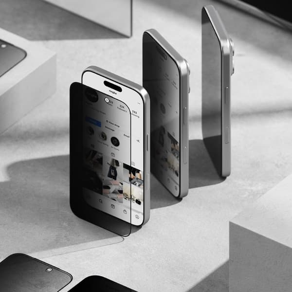 Ringke Yhteensopiva iPhone 17 2PACK Easy Slide Näytönsuoja Yksityisyys 90