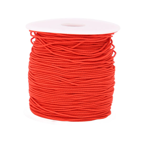 Perlesnor 109yd Sikker Robust Fargefast Holdbar Blank Bred Anvendelse Elastisk Snøre for DIY Perler Halskjede
