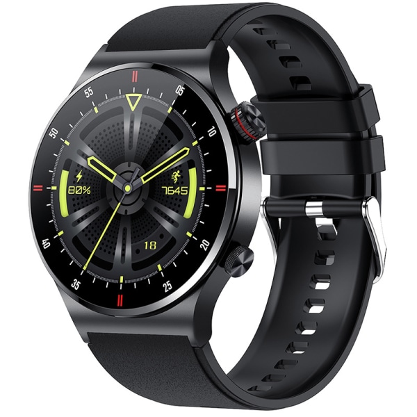 QW33 watch uusi Bluetooth puhelu miesten koko kosketusnäyttö urheilu Bluetooth qw33 älykello-X black