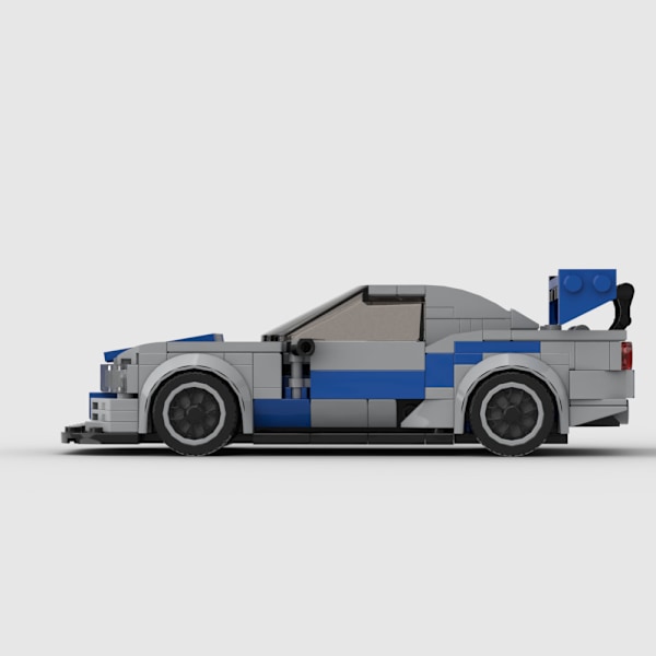 332 stykke byggeklodser super racing speed skyline R34 V2 racermodel fødselsdagsgave nytårsgave