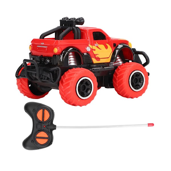 1:43 Kauko-ohjattava maastoauto Mini vahvat puskurit RC-auto Syntymäpäivälahja yli 3-vuotiaille Punainen