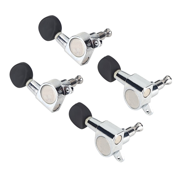 2R 2L Lukkede Aluminiumlegerings Maskinhoder String Tuning Key Pegs Tunere for Ukulele