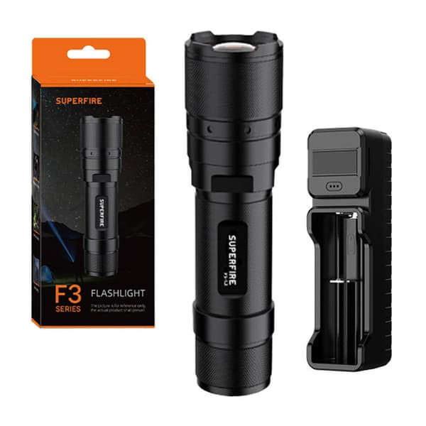 Lommelygte Superfire F3-L2, 570lm 260