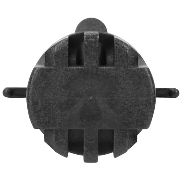 6 Pcs Plastic Cup Plug Surfboard FCS Round Surf Fin Plug G5 Box Fin Plug & Screw Key (Black)