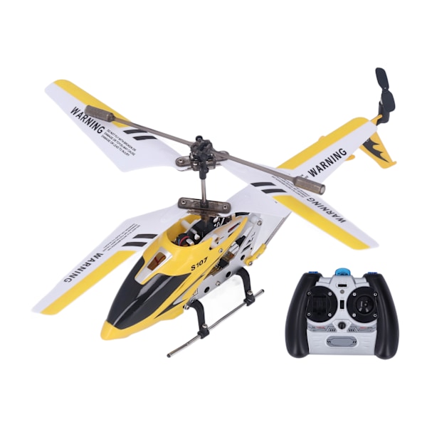 Barn Elektrisk flygplansleksak Robust legering 3,5-kanals 360° rotation Fjärrkontroll Helikopter