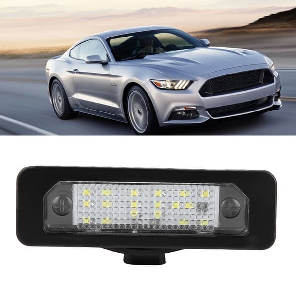 2 stk. bil LED nummerpladelys til Ford Mustang Fusion Flex Taurus