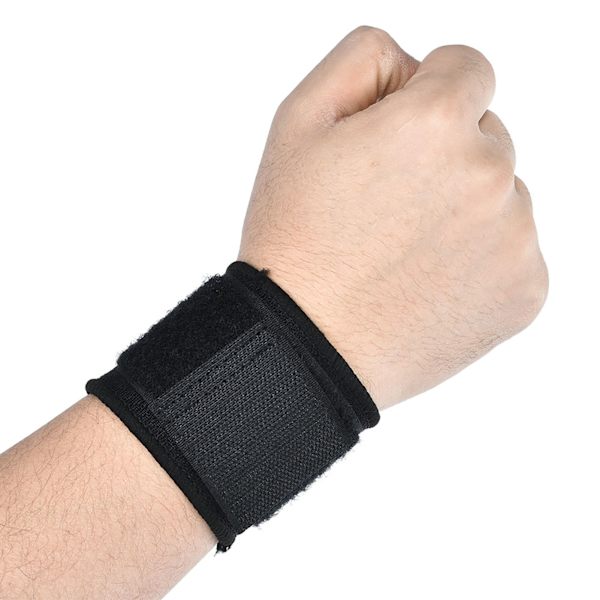 Tyngdlyftande elastiskt justerbart trycksatt armband för basketbadmintonsporter