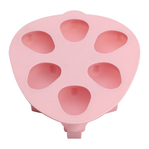 3D kaninform silikoneform kage bageform hul glas chokolade form værktøj rosa