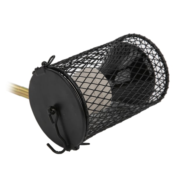 E27 Reptil Varmelampe Sæt Sort Keramisk Varmeafgivende Kit til Skildpadder Øgler Coop 100WEU Stik 220V