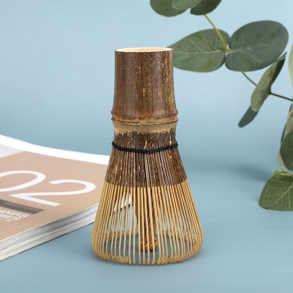 Bambu japansk stil Matcha-tevispborste Tetillbehör för Matcha-tetillverkningBambu 100 stift