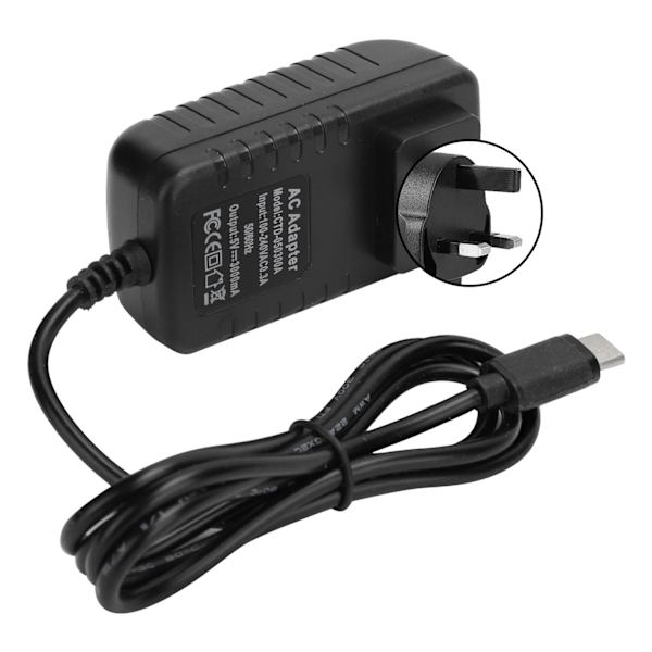 5V 3A Type-C virtalähde Raspberry Pi 4B:lle - UK-pistoke