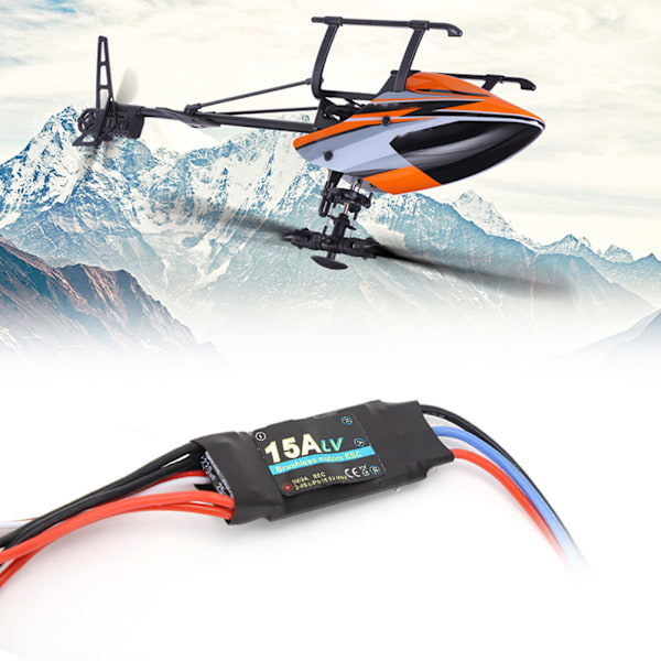 15A Hastighetsregulatorerstatning Passer for Wltoys V950 RC Fly og Helikopter