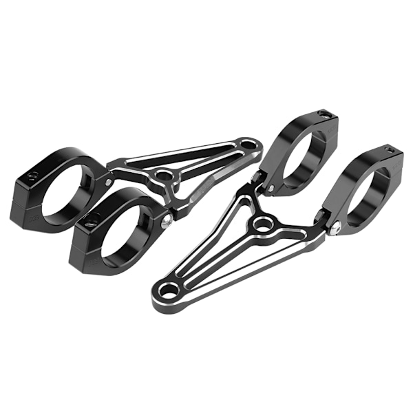 1 par Motorsykkel Lyktfeste Gaffelhode Lyktbrakett for Cafe Racer 41mm