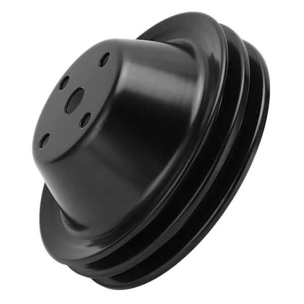 Vevaxelsvänghjulspulja Dubbelspår Lång Vattenpumpspulja Ersättning för Chevy Small Block SBC 262 350 400 Motor