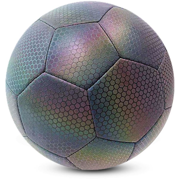 Koneommeltu heijastava heijastava jalkapallon tyhjennyspallo, nro 4 kolmannen sukupolven kuusikulmiopallo