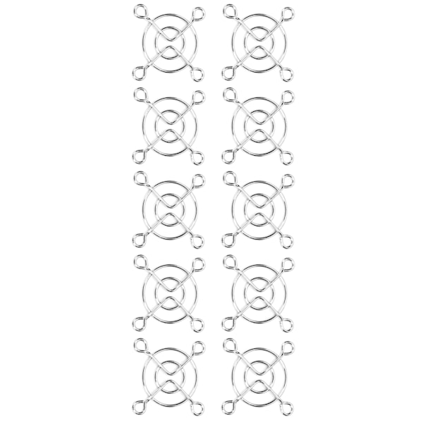 10 kpl MK8-ekstruuderin jäähdytystuulettimen suojia DIY-lämmönpoistohäkki 40 x 40 mm