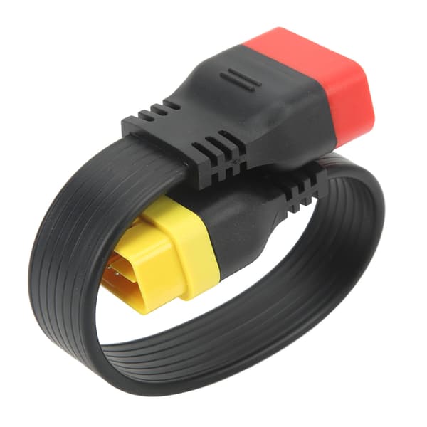 OBD Forlængerkabel 16pin 36cm Han til Hun Diagnostisk Stik Adapterkabel